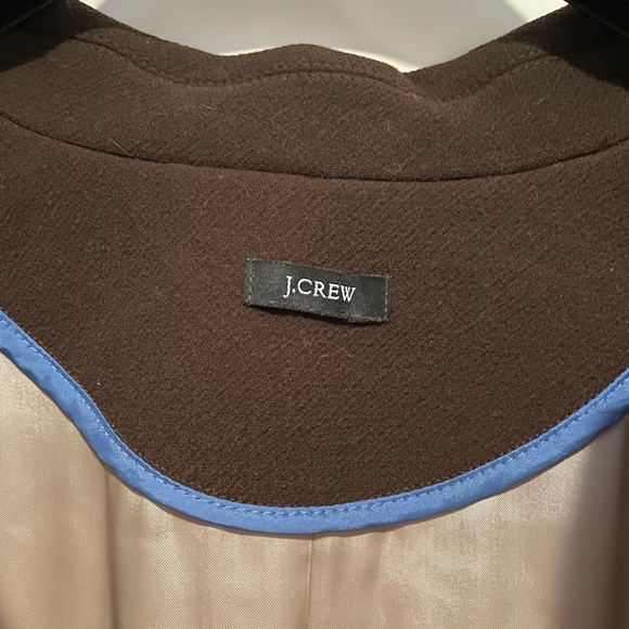 J.Crew Peacoat in Chocolate Brown with Thinsulate - Picture 7 of 11